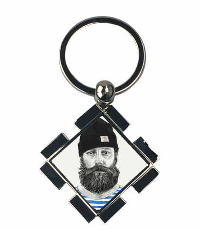 พวงกุญแจ สกรีนภาพจริง Man design